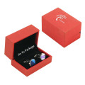 Elegant Handmade Hot Sale Gift Plastic Jewelry Cufflinks Packaging Boxes